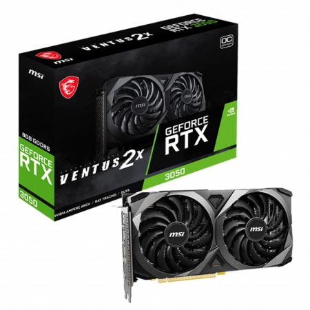 RTX3050 VENTUS 2X 8GB OC GDDR6 128-bit HDMI 3xDP (939953)