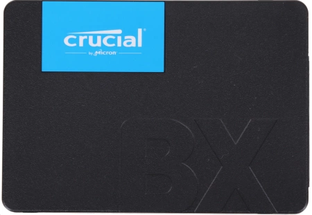 2.5" 2TB Crucial BX500 Client SSD CT2000BX500SSD1 SATA 6Gb/s, 540/500, 3D TLC, RTL, (821584)
