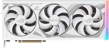 Видеокарта Asus PCI-E 4.0 ROG-STRIX-RTX4080S-16G-WHITE NVIDIA GeForce RTX 4080 Super 16Gb 256bit GDDR6X 2550/23000 HDMIx2 DPx3 HDCP Ret