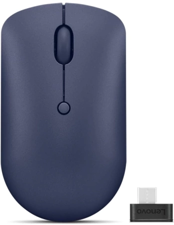 Мышь Lenovo 540 USB-C Wireless Compact темно-синий оптическая 2400dpi беспров. BT/Radio USB (GY51D20871) Мышь Lenovo 540 USB-C Wireless Compact темно-синий оптическая 2400dpi беспров. BT/Radio USB (GY51D20871)