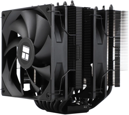 Устройство охлаждения(кулер) Thermalright Phantom Spirit 120 SE Soc-AM5/AM4/1200/1700/1851 черный 4-pin 25.6dB Al+Cu 765gr Ret (PS120-SE-BL)