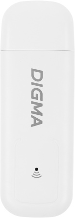 Модем 3G/4G Digma Dongle Wi-Fi DW1960 USB Wi-Fi Firewall +Router внешний белый