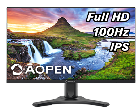 Монитор Aopen 27" 27CL2Ebmirx черный IPS LED 1ms 16:9 HDMI M/M матовая HAS Piv 250cd 178гр/178гр 1920x1080 100Hz FreeSync VGA FHD