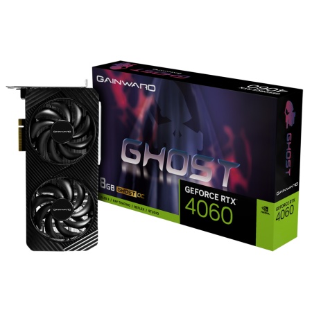 RTX4060 GHOST OC 8GB GDDR6 128bit 3-DP HDMI