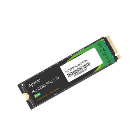 Твердотельный накопитель Apacer SSD AS2280P4U 2TB M.2 2280 PCIe Gen3x4, R3500/W3000 Mb/s, 3D NAND, MTBF 1.8M, NVMe, 1300TBW, Retail, 5 years (AP2TBAS2280P4U-1)