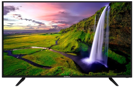 Телевизор LED Supra 65" STV-LC65ST0045U черный 4K Ultra HD 60Hz DVB-T DVB-T2 DVB-C USB WiFi Smart TV