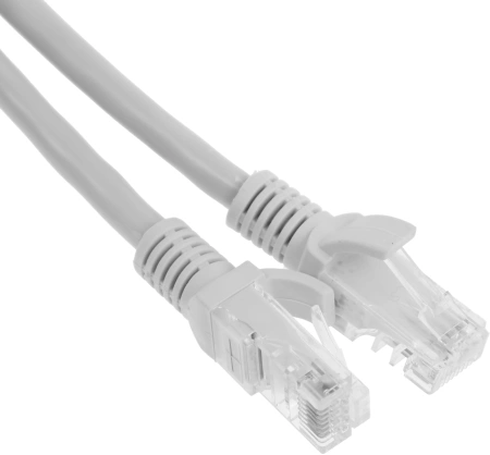 Патч-корд Premier PP6U-3M 10000Гбит/с UTP 4 пары cat.6 CCA molded 3м серый RJ-45 (m)-RJ-45 (m)