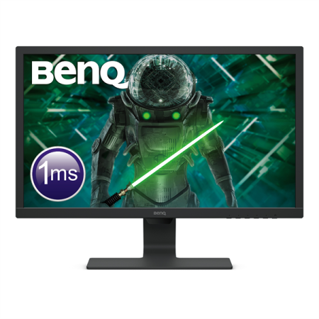 Монитор BENQ 24" GL2480 TN LED 1920x1080 1ms 16:9 250 cd/m2 1000:1 12M:1 170/160 D-sub DVI HDMI  Flicker-free Black