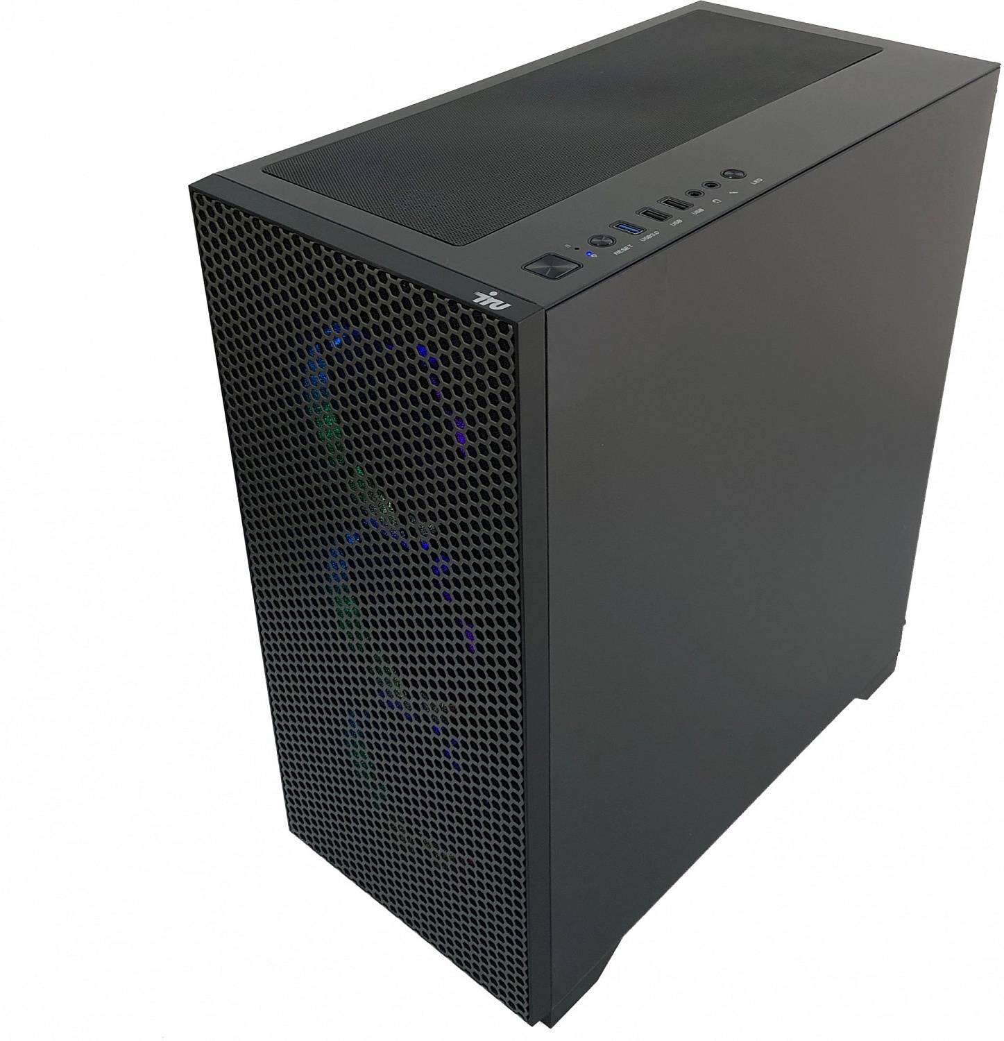 ПК IRU Game 710Z6GP MT i7 12700F (2.1) 16Gb SSD1Tb RTX4060 8Gb Windows 11 Professional GbitEth 800W черный (1974232)