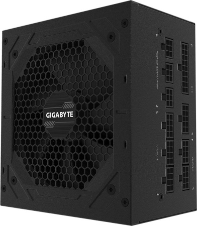 Блок питания Gigabyte ATX 1000W GP-P1000GM 80+ gold 24pin APFC 120mm fan 8xSATA Cab Manag RTL