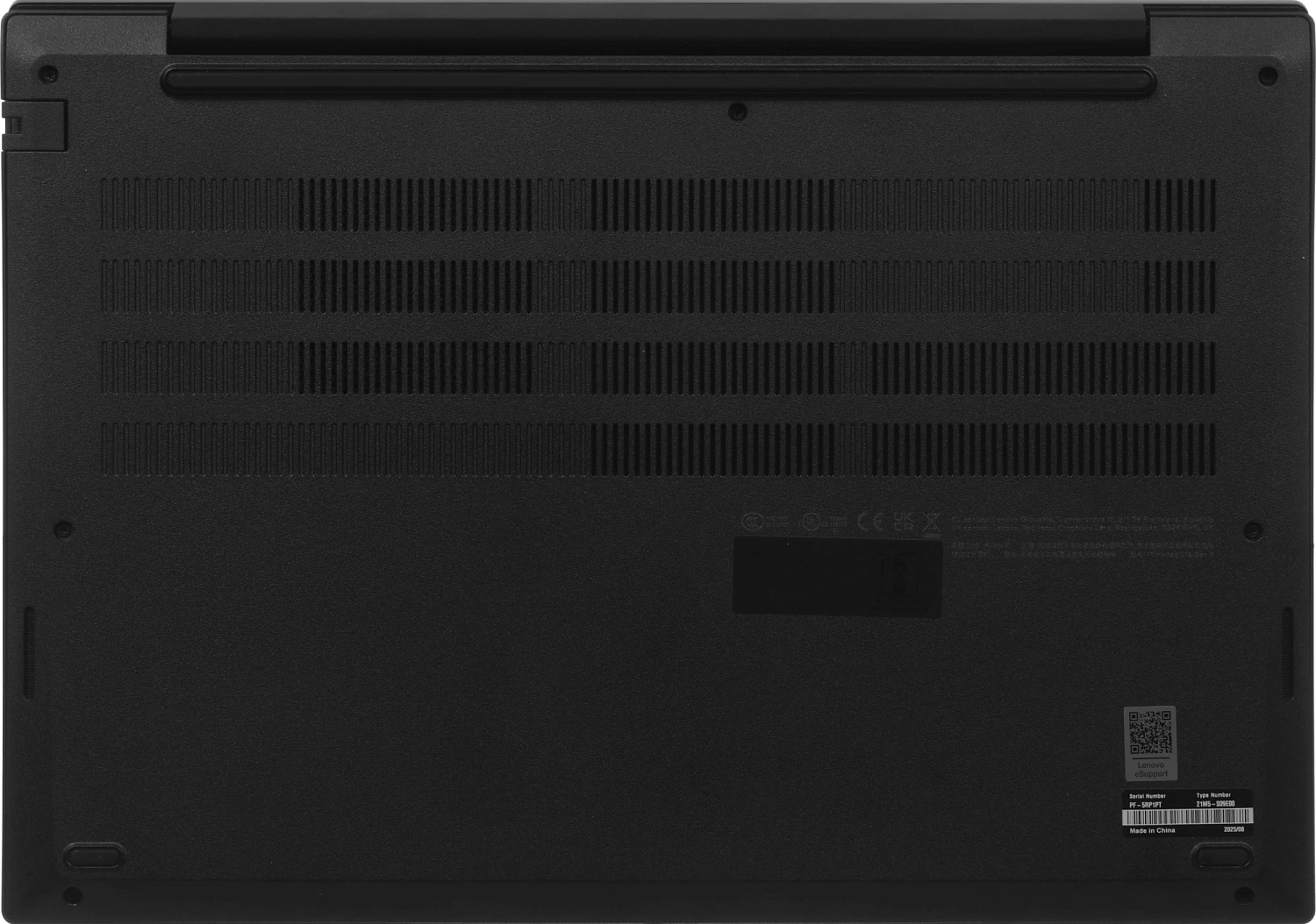 Ноутбук Lenovo ThinkPad E16 G2 Ryzen 7 7735HS 32Gb SSD512Gb AMD Radeon 680M 16" IPS WUXGA (1920x1200) без ОС black WiFi BT Cam (21M5S09E00_32G)