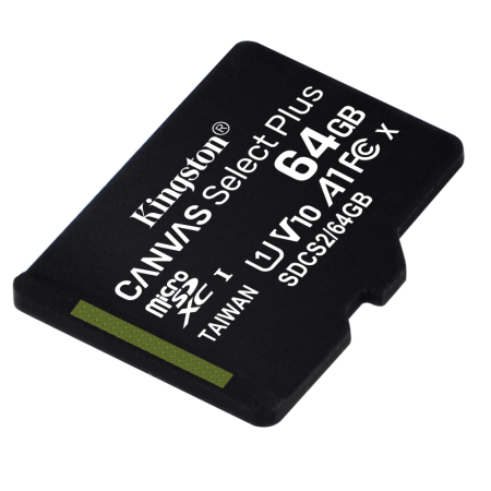 Флеш карта microSDXC Kingston 64GB SDCS2/64GBSP Canvas Select Plus w/o adapter