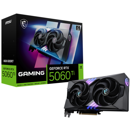 Видеокарта MSI RTX5060Ti GAMING 8GB GDDR7 128bit 3xDP HDMI 2FAN RTL
