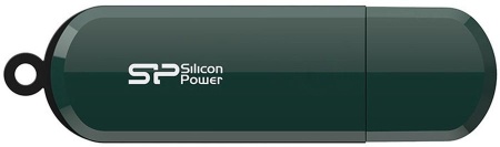 Флеш Диск Silicon Power 64GB LuxMini 320 SP064GBUF2320V1N USB2.0 зеленый