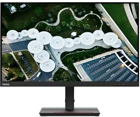 Монитор Lenovo 23.8" ThinkVision TE24-20 черный IPS LED 4ms 16:9 DVI матовая 250cd 178гр/178гр 1920x1080 60Hz VGA FHD 4.88кг