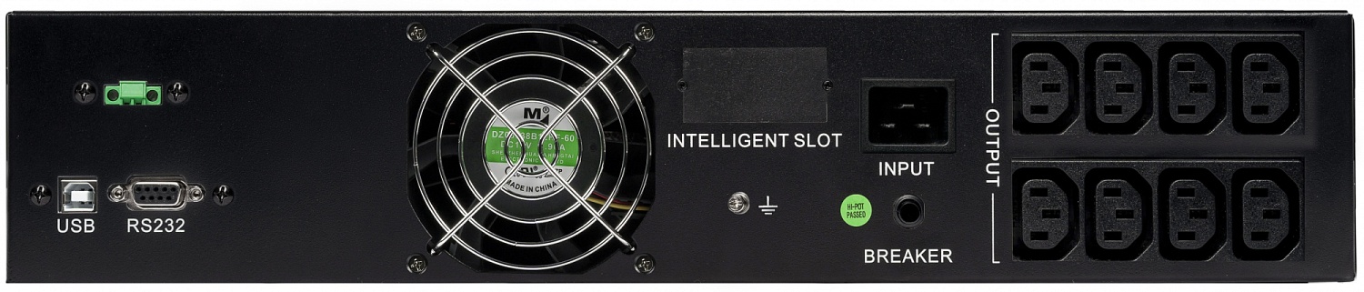 Источник бесперебойного питания Systeme Electriс SMT SMTSE3000RMI2U 1800Вт 3000ВА черный