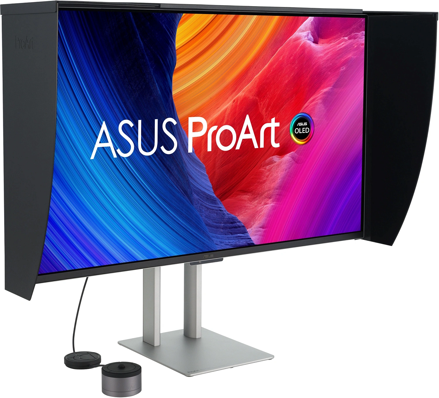 Монитор Asus 32" ProArt PA32UCDMR-K черный QD OLED LED 16:9 HDMI M/M матовая HAS Piv 250cd 178гр/178гр 3840x2160 240Hz DP 4K USB 9.2кг