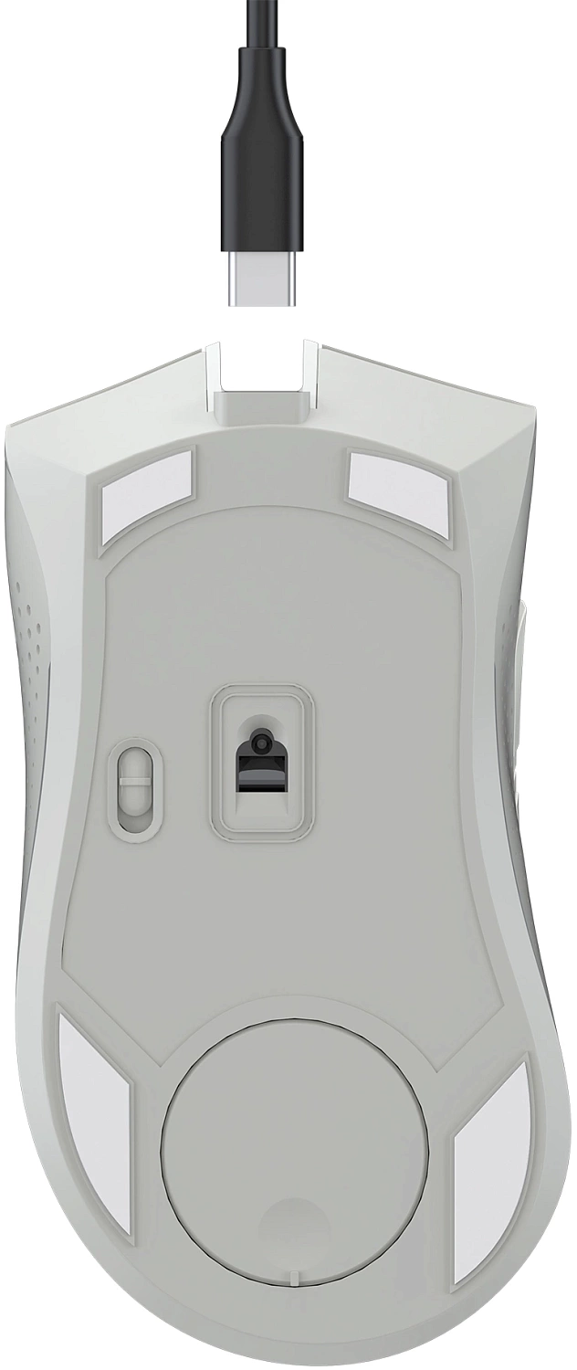 Мышь A4Tech Bloody R90 Plus белый оптическая (5000dpi) беспроводная USB (8but) Мышь A4Tech Bloody R90 Plus белый оптическая (5000dpi) беспроводная USB (8but)