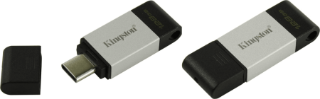 Носитель информации Kingston Flash Drive 128GB USB-C DataTraveler 80 200MB/s USB 3.2 Gen 1