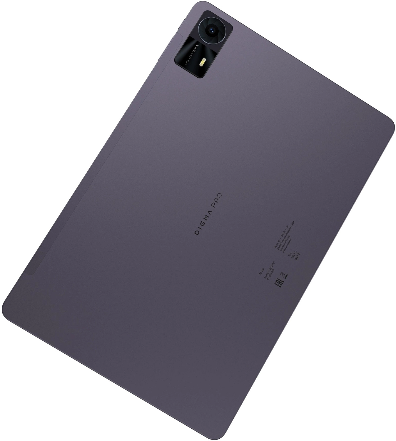 Планшет Digma Pro Zenith T606 (1.6) 8C RAM6Gb ROM128Gb 11" IPS 1920x1200 4G 2Sim Android 14 графит 13Mpix 5Mpix BT WiFi microSD 1Tb 8000mAh