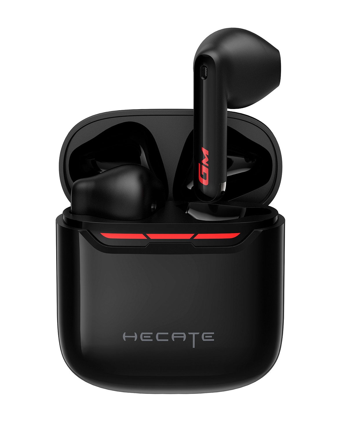 Наушники с микрофоном Edifier GM3 Plus черный вкладыши BT в ушной раковине