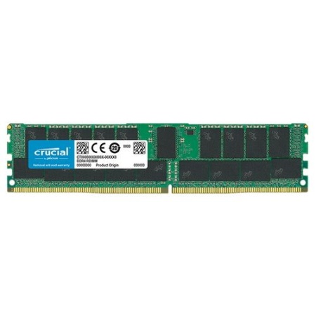 Оперативная память Micron DDR4 RDIMM 64GB 2Rx4 3200 MHz ECC Registered MTA36ASF8G72PZ-3G2, 1 year, OEM