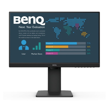 23.8" BenQ BL2485TC Black (IPS, 1920x1080, HDMI+DP+USB Type C, 5 ms, 178°/178°, 250 cd/m, 1000:1, MM, Pivot) (086847)