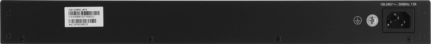 SNR Управляемый коммутатор уровня 2, 48 портов 10/100/1000Base-T, 4 порта 1/10G SFP+