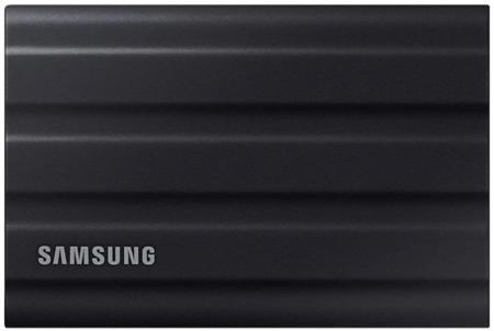 Твердотельный накопитель SSD Samsung T7 Shield External 4Tb BLACK USB 3.2 (MU-PE4T0S) 1year