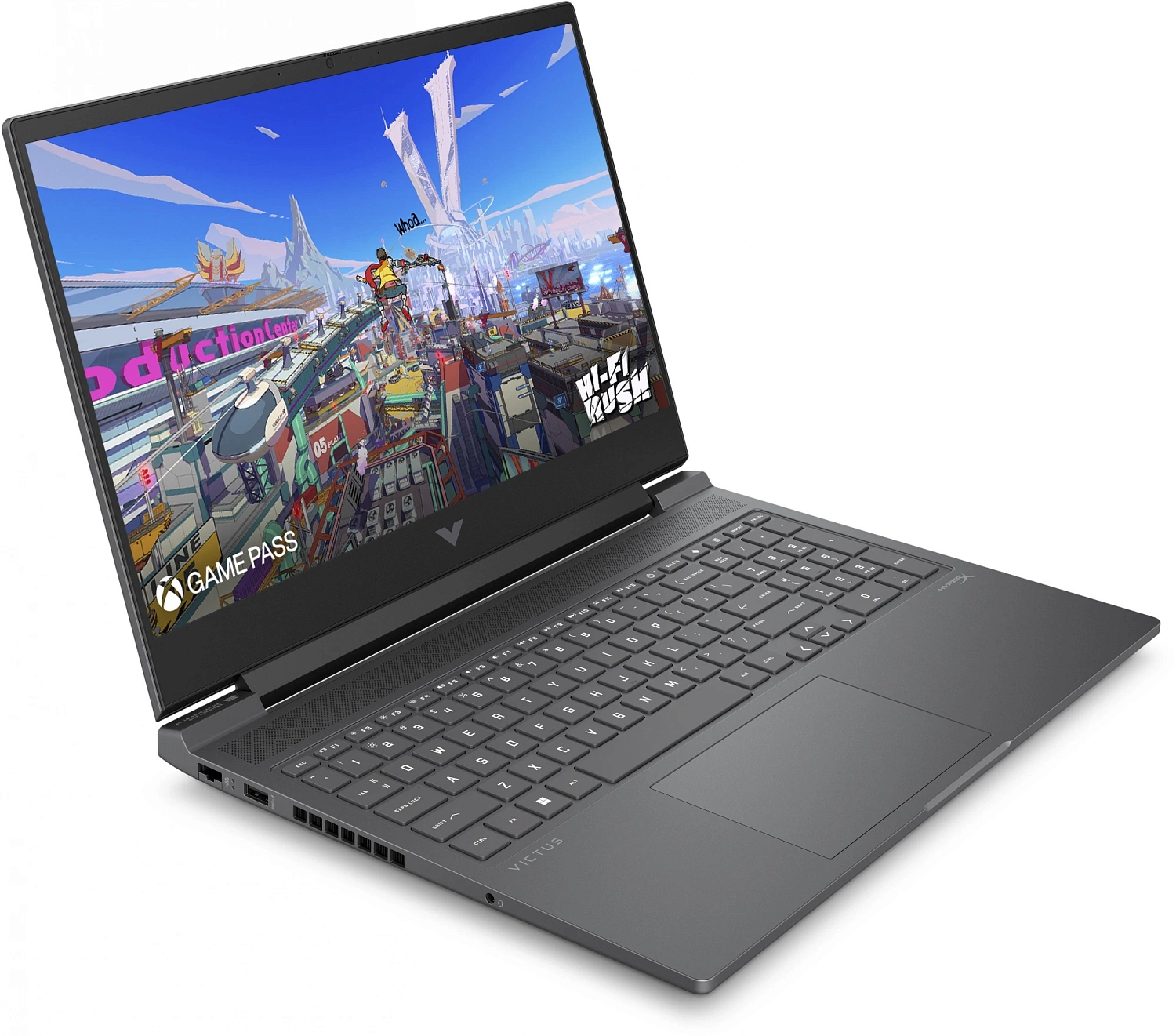 Ноутбук HP Victus 16-r0028nia Core i5 13500H 16Gb SSD512Gb NVIDIA GeForce RTX 3050 6Gb 16.1" IPS FHD (1920x1080) noOS dk.silver WiFi BT Cam (81Q20EA)