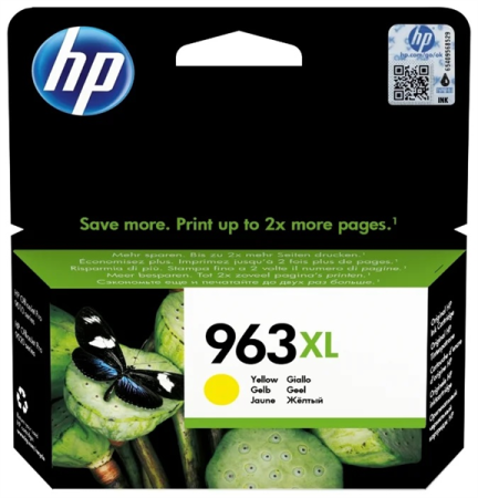 Картридж струйный HP 963XL 3JA29AE желтый (1600стр.) для HP OfficeJet Pro 901x/902x HP