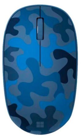 Мышь Microsoft Blue Camo синий оптическая (4000dpi) беспроводная BT для ноутбука (2but)