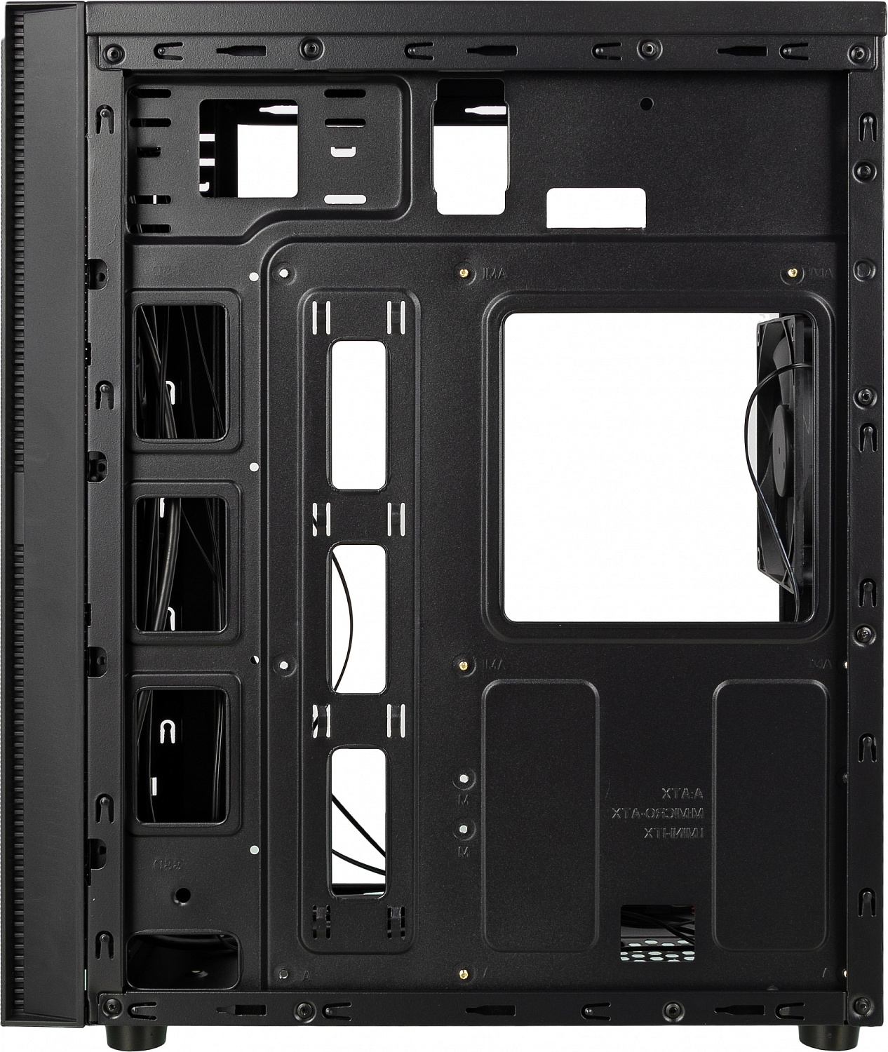 Корпус Accord ACC-CL292B черный без БП ATX 4x120mm 2xUSB2.0 1xUSB3.0 audio