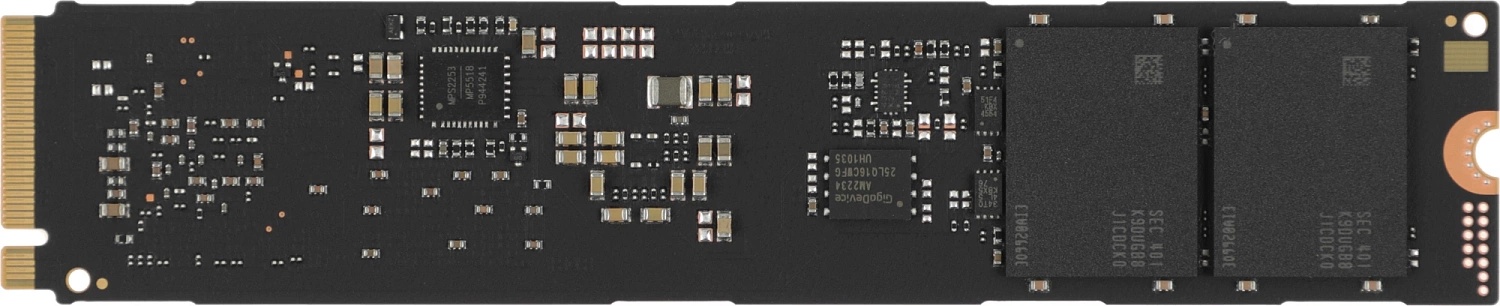 Твердотельный накопитель Samsung Enterprise SSD, M.2, PM9A3, 1920GB, NVMe/PCIE Gen4 x4, R5500/W2000Mb/s, IOPS(R4K) 800K/85K, MTBF 2M, 1DWPD/5Y, 22110, OEM (analog MZ1LB1T9HALS-00007)