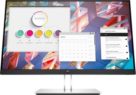 Монитор HP 23.8" E24 G4 черный IPS LED 5ms 16:9 HDMI матовая HAS Piv 250cd 178гр/178гр 1920x1080 60Hz VGA DP FHD USB 5.7кг