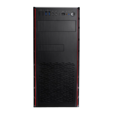 корпус Midi Tower InWin EA065 Black _________ U3.0*2+U2.0*2+Type3.1C+A(HD) ATX (без блока питания)