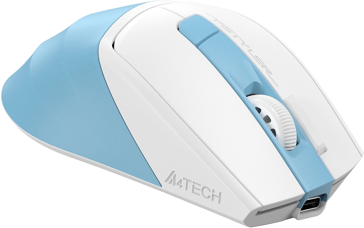 Мышь A4Tech Fstyler FG45CS Air2 голубой/белый оптическая (2000dpi) silent беспроводная USB для ноутбука (7but) Мышь A4Tech Fstyler FG45CS Air2 голубой/белый оптическая (2000dpi) silent беспроводная USB для ноутбука (7but)