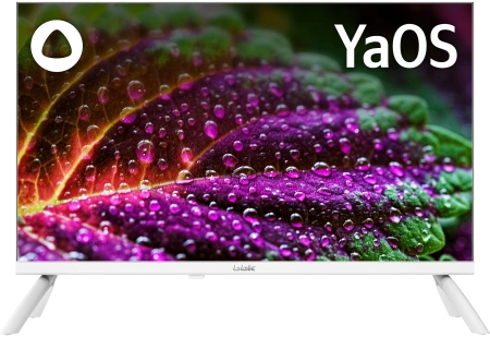 Телевизор LED BBK 24" 24LEX-7242/TS2C (W) Яндекс.ТВ белый FULL HD 50Hz DVB-T2 DVB-C DVB-S2 USB WiFi Smart TV (RUS)