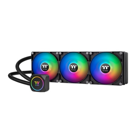 TH420 ARGB Sync/All-In-One Liquid Cooling System [CL-W367-PL14SW-A] ARGB Fan 140*3/PWM 500~1800/MB S ARGB Fan 140*3/PWM 500~1800/MB Sync only/Black