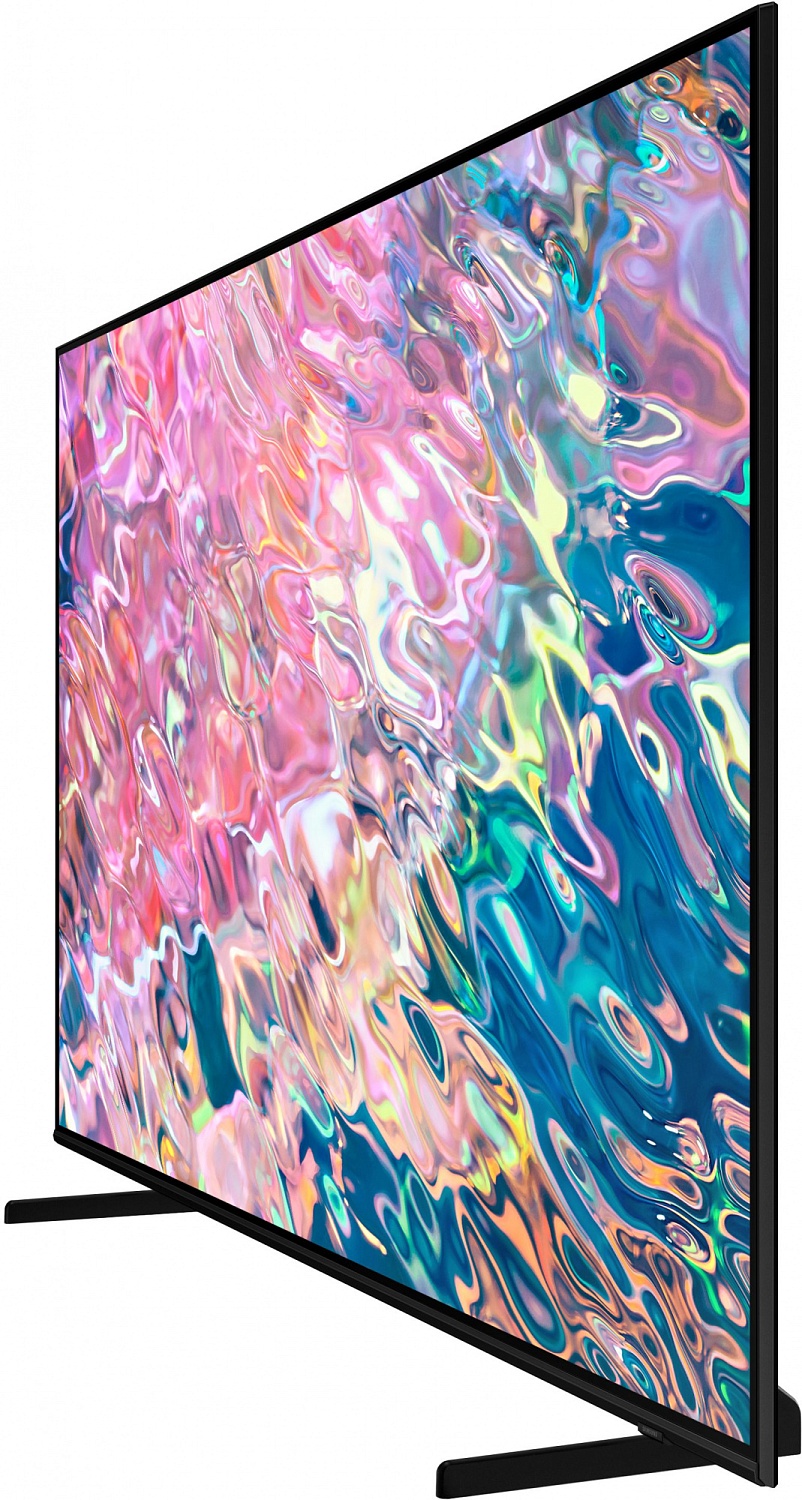 Телевизор QLED Samsung 85" QE85Q60BAUXCE Q черный 4K Ultra HD 60Hz DVB-T2 DVB-C DVB-S2 USB WiFi Smart TV (RUS)