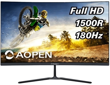 Монитор Aopen 27" 27HC5RS3bmiipx черный VA LED 1ms 16:9 HDMI M/M матовая 250cd 178гр/178гр 1920x1080 180Hz DP FHD 3.9кг