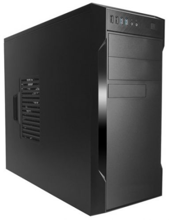 Корпус Midi Tower InWin EAR067 Black 500W RB-S500HQ7-0 U3*2+U2*2+A(HD)/COMBO+intrusion switch ATX, mATX