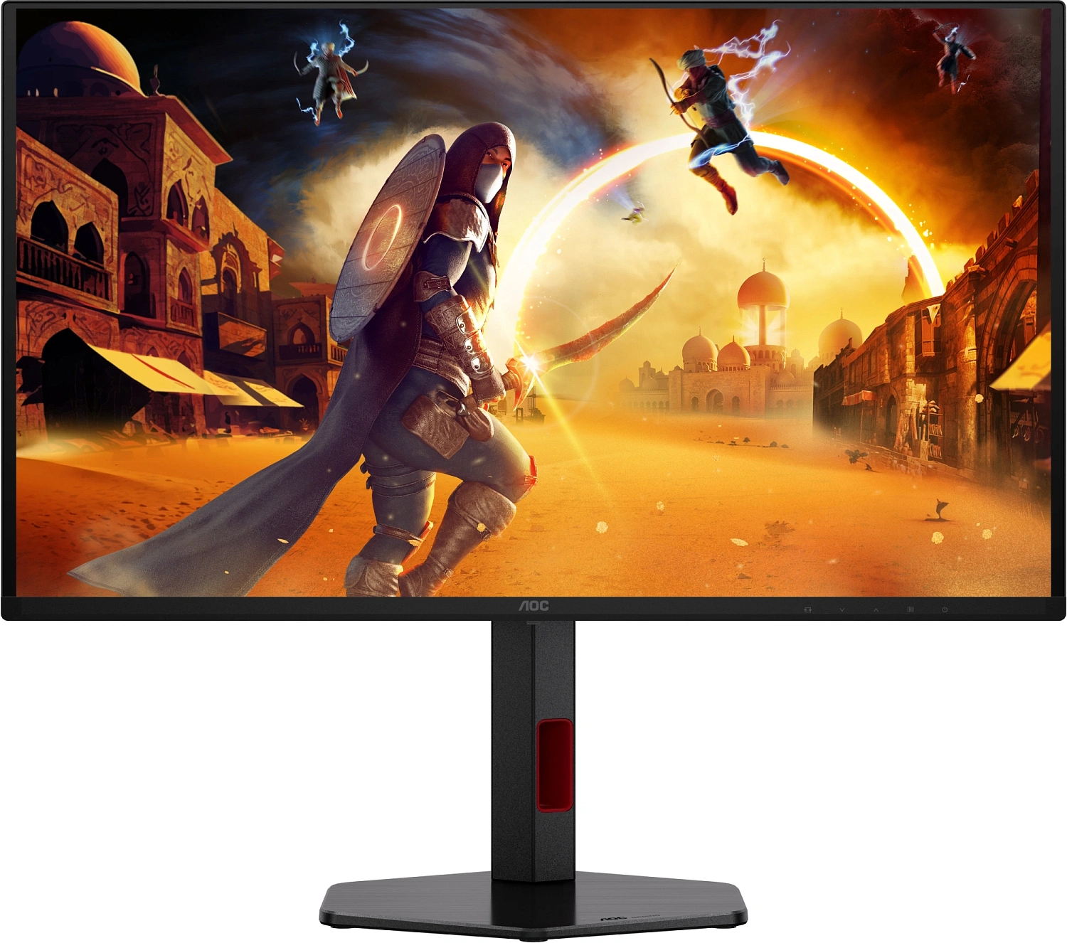 Монитор AOC 27" Q27G4ZDR черный QD OLED LED 16:9 HDMI матовая HAS Piv 1000:1 250cd 178гр/178гр 2560x1440 360Hz DP 2K USB 5.52кг