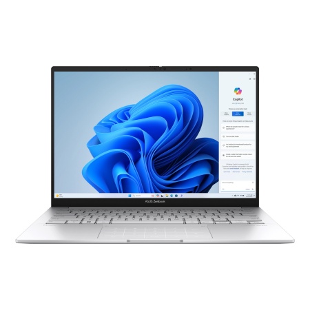 Ноутбук ASUS Zenbook 14 OLED UX3405MA-QD613 Intel Core Ultra 5 Processor 125H/16Gb/SSD512GB/14"/OLED/FHD/NoOS/Foggy Silver (90NB11R2-M010C0)