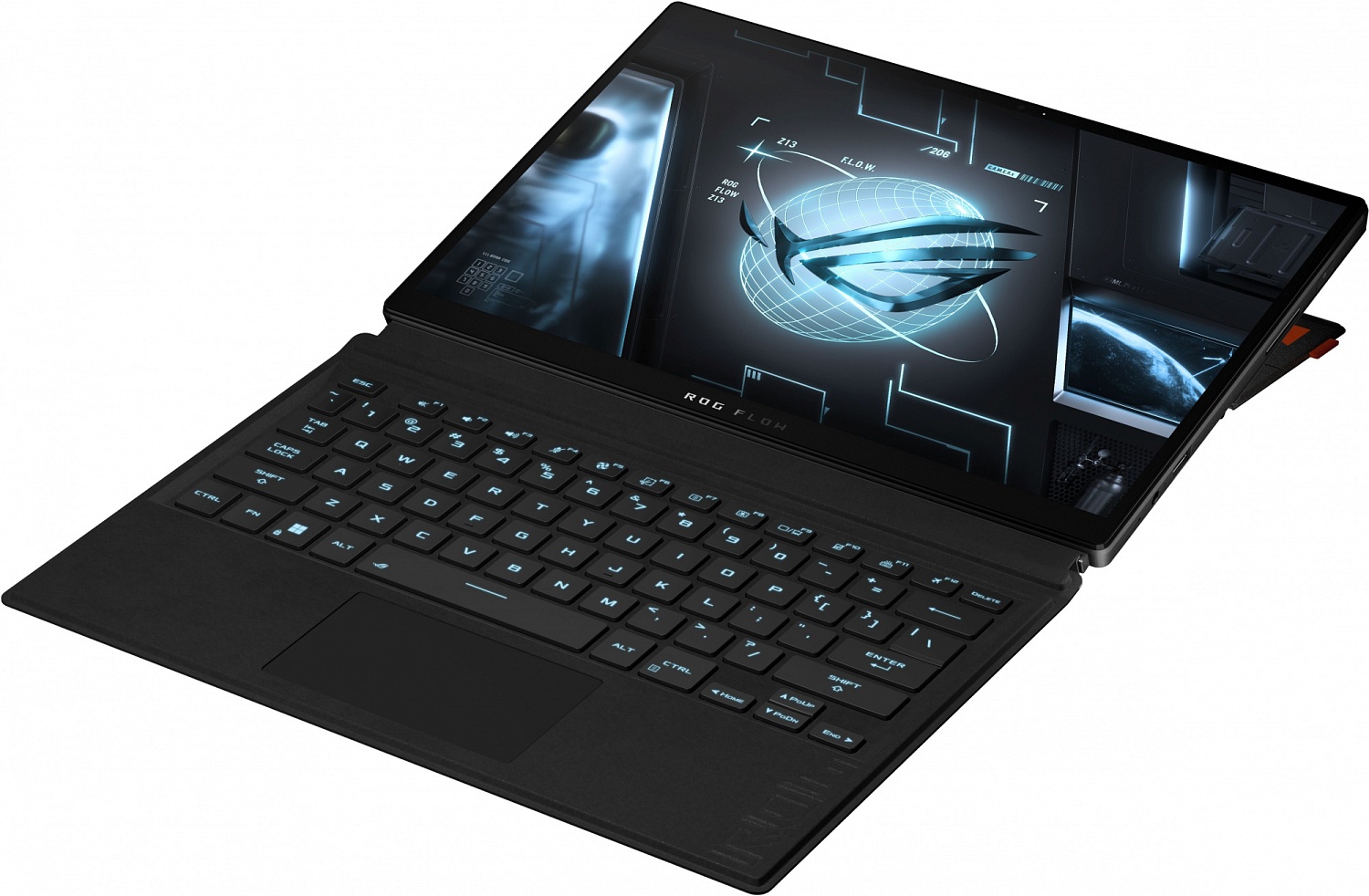 Ноутбук Asus ROG Flow GZ301VV-MU023W Core i9 13900H 16Gb SSD1Tb NVIDIA GeForce RTX4060 8Gb 13.4" IPS Touch WQXGA (2560x1600) Windows 11 Home black WiFi BT Cam (90NR0BH1-M001Z0)