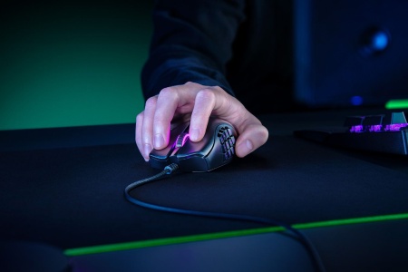 Мышь Razer Naga X черный оптическая (18000dpi) USB2.0 (16but)