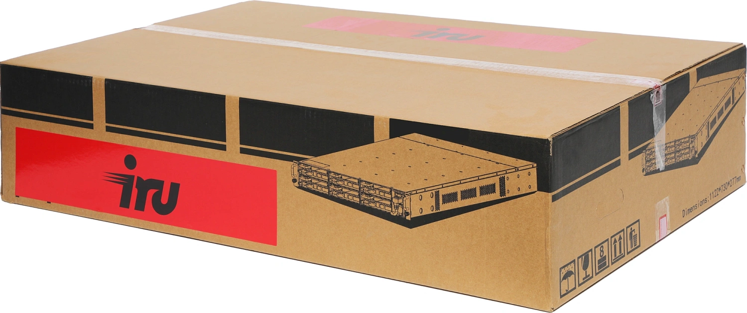 Сервер IRU Rock g2212ig4 2x4410T 4x32Gb 9361-8I 2x1600W w/o OS (2102541)