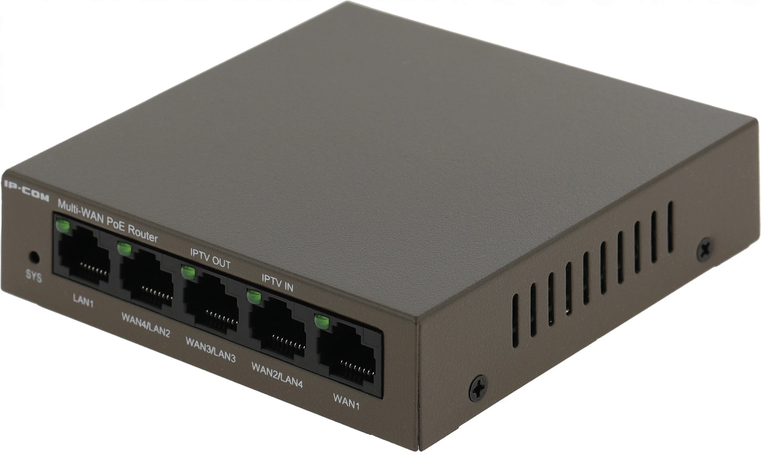 Межсетевой экран IP-Com M20-PoE 10/100/1000BASE-TX серый Межсетевой экран IP-Com M20-PoE 10/100/1000BASE-TX серый