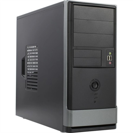 Корпус Midi Tower InWin EAR002 Black/Graphite 600W PM-600ATX-F U2.0*2+A(HD) ATX