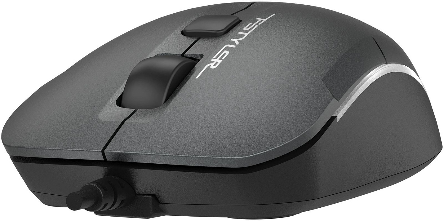 Мышь A4Tech Fstyler FM26 серый/черный оптическая (2000dpi) USB для ноутбука (4but) Мышь A4Tech Fstyler FM26 серый/черный оптическая (2000dpi) USB для ноутбука (4but)
